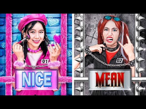 Mean Girl Vs Nice Girl In Jail! Bad Girl Became Good Girl