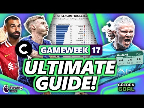 THE ULTIMATE GUIDE FOR FPL GAMEWEEK 17! 📈 | Fantasy Premier League 24/25 Strategy and Tips