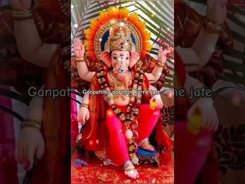 Ganpati ka darshan Karne jate huye // Ganpati Apne Gaon Chale | Agneepath |  Ganpati Song 2024