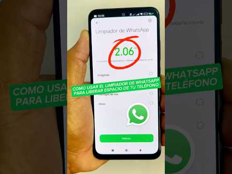 Cómo usar el limpiador de WhatsApp para liberar espacio en tu teléfono