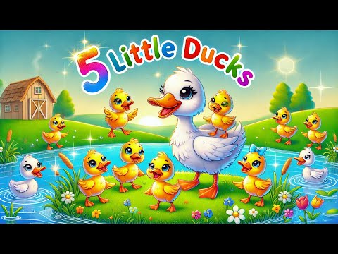 5 Little Ducks | Children Story In English | Bedtime Stories | Animals for Kids #duck #animals