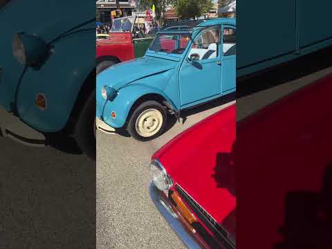 vintage car show at broadway street fair #saskatoon #saskatchewan #canada