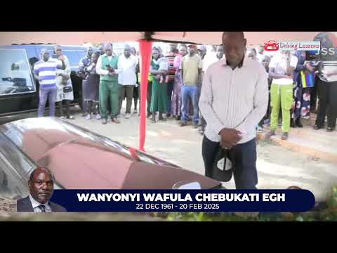 CHEBUKATI'S BODY VIEWING AT HIS HOME BUNGOMA