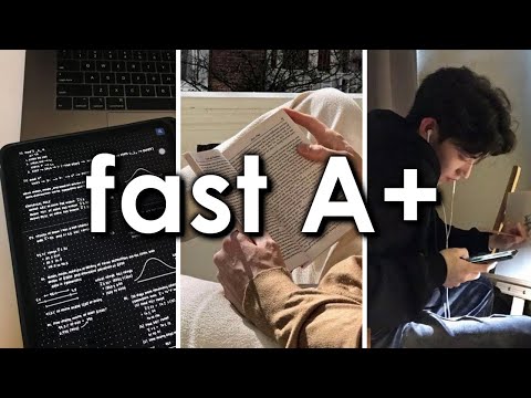 How to STUDY so FAST that it feels ILLEGAL