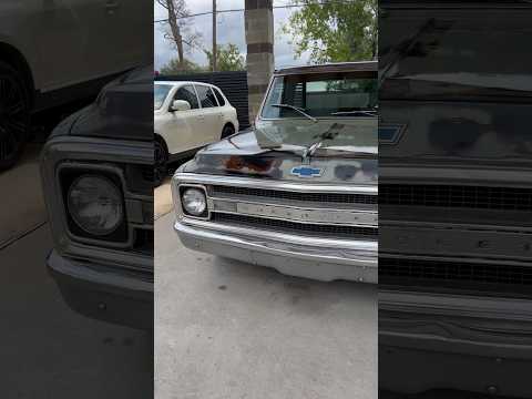 Application of patina on C10 truck