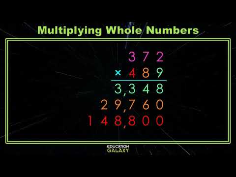 5th Grade - Math - Multiply and Divide Whole Numbers (6+) - Topic Video Part 1 of 3