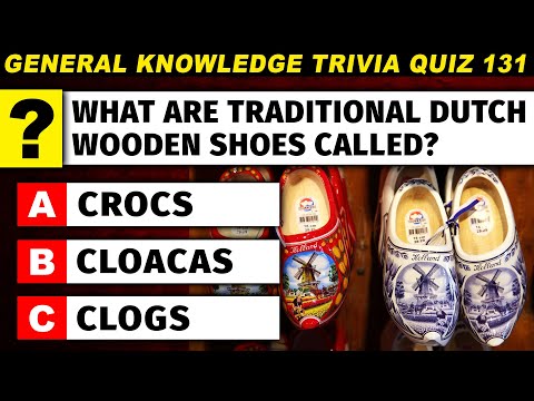 The Ultimate Trivia Quiz (Part 131) - 50 General Knowledge Questions For The Highly Intelligent