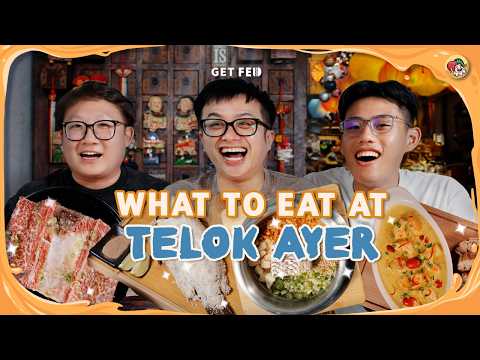 TOP 3 Food You MUST Try at Telok Ayer!! | Get Fed Ep 63