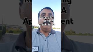 How many times can I reschedule my US Visa Appointment l  #usvisainterview #usvisa #us #shortsvideo