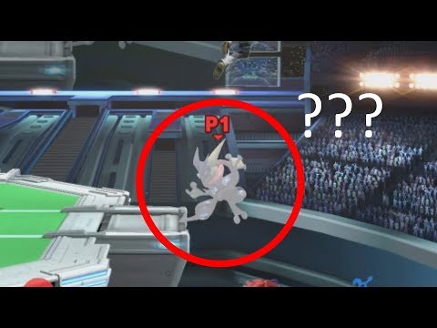 Strange Greninja Down B Interaction (Smash Ultimate 3.1.0)