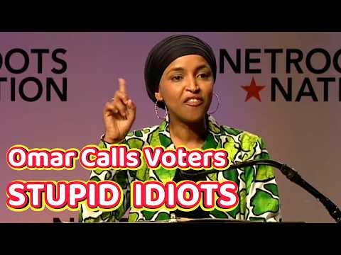 BRUTAL! Ilhan Omar Calls Trump Voters STUPID IDIOTS. "The DUMBING of the US has ARRIVED." #ilhanomar