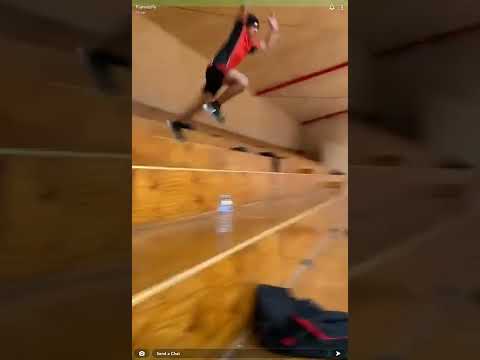 5 mega stair jump at school