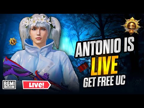 Road To 90k | Antonio is live |PUBG mobile | get free uc | Custom Rooms