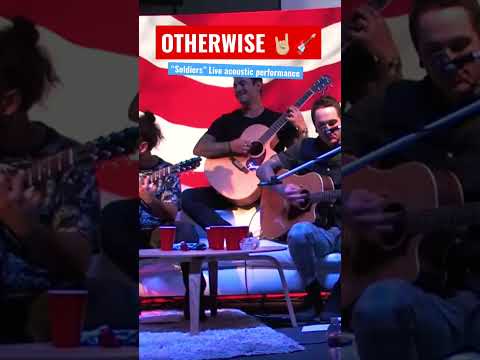 #flashbackfriday OTHERWISE acoustic performance of SOLDIERS! #otherwisesoldiers #otherwise