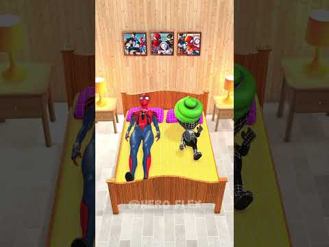 Hulk Is Pranking Lil Spidey #funnyanimation #hulk #blenderanimation #shorts #animation