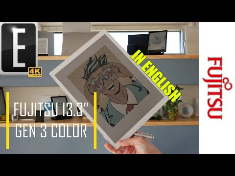 Fujitsu has COLOR 13.3" | Quaderno Gen 3C Review