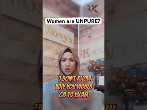 Women are UNPURE? #religion #islamicvideo #jesus #converttoislam #revert #muslimreligion #islam