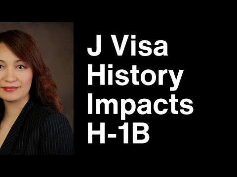 J VISA History IMPACTS H-1B