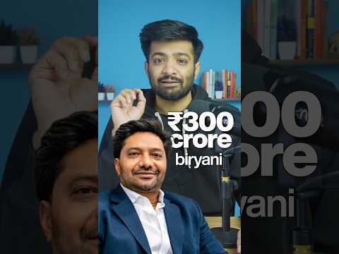 300 Cr biryani business 📌 #shorts