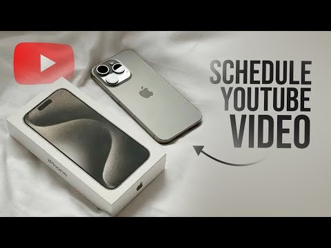 How to Schedule Youtube Video Upload on iPhone (tutorial)