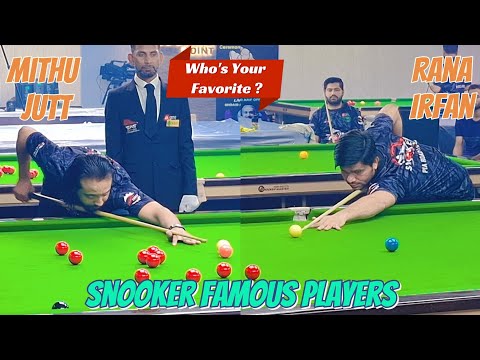 Snooker QF Match | Mithu Jutt Vs Rana Irfan | Tournament Best Match | Snooker Top Best Match #match