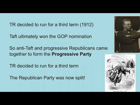 Mr. L - APUSH - Taft presidency (progressive policies)