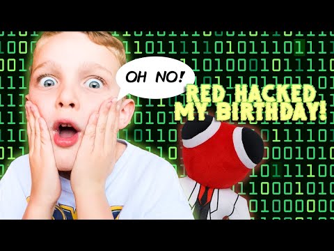 Rainbow Friends’ Red “The Scientist” Hacked My Birthday Party