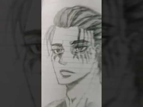 levi Ackerman sketch, please like and subscribe #art #drawing #pensketch