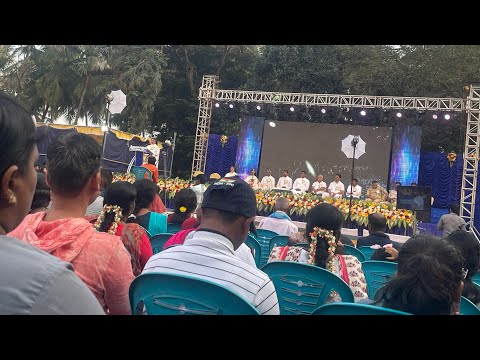 School annual day Joshua performance/ cube mosaic art