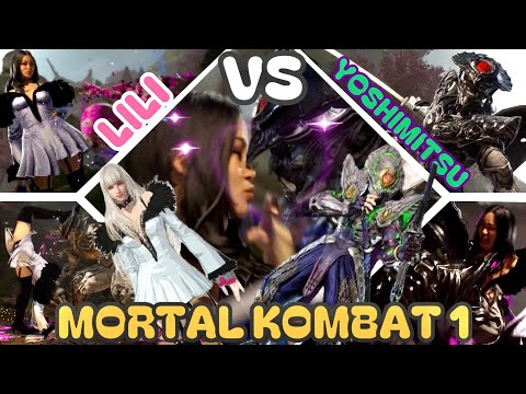 Lili Vs Yoshimitsu but it’s Mortal Kombat 1