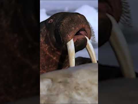 The Walrus' are having a tusk-tastic time in the arctic 🦭 #AmazingAnimals #NatGeoKids