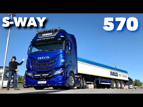 IVECO S WAY 570 Full Tour & Test Drive Loaded