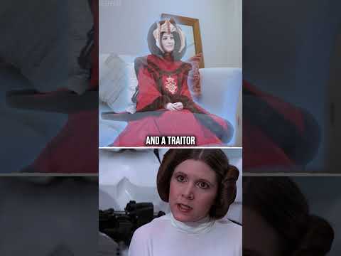 Padme reacts to Vader's agressive parenting style