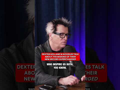 Dexter Holland & Noodles talk about making The Offspring's new album "Supercharged!"