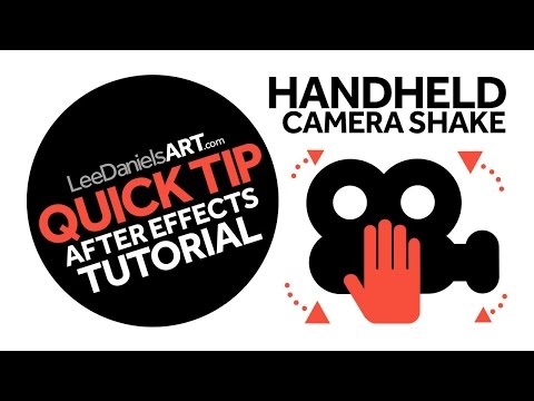 After Effects Tutorial | QUICK TIP | Handheld Camera Shake