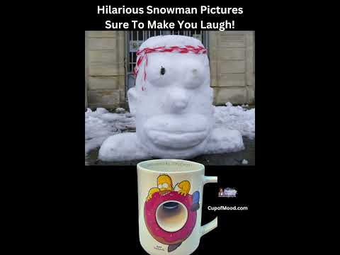 Hilarious Snowman Pictures Sure To Make You Laugh!