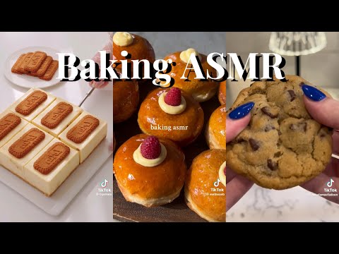 Baking *ASMR* TikTok compilation #baking #asmr #tiktokcompilation #satisfyingvideo