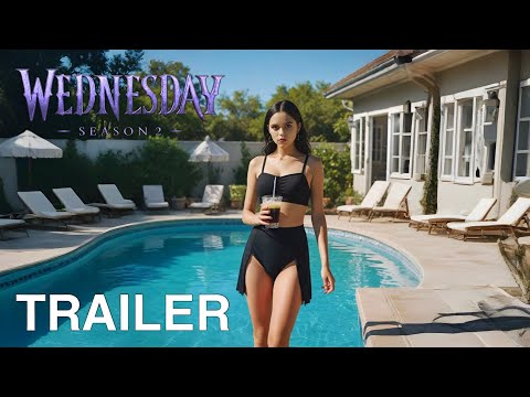 Wednesday: (2025) Season 2 – First Trailer | Netflix Concept