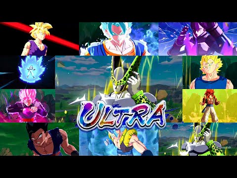 All ULTRA Characters Intro Animations | LANDSCAPE MODE | Dragon Ball Legends