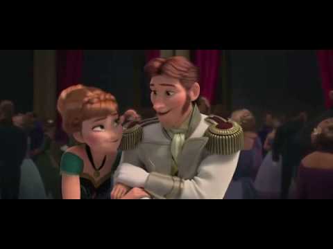 FROZEN | Elsa desata sus poderes y Anna le pide matrimonio | ESCENA RETIRADA (Castellano)