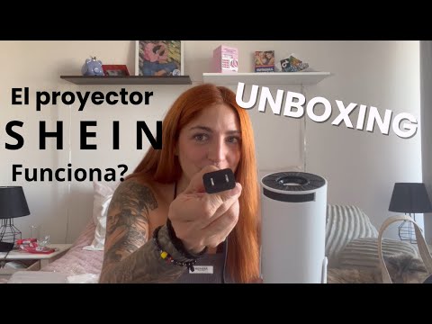 Pongo a prueba el MINI PROYECTOR de SHEIN / HAUL UNBOXING