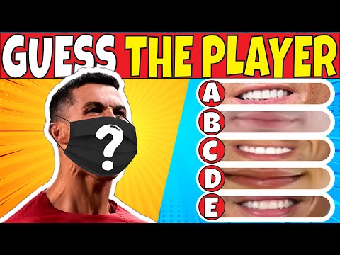 Can You Guess The LIPS Of Football Player | Ronaldo, Messi, Mbappe, Neymar, Christian Pulisic