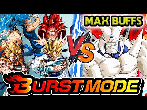 Beating MAX BUFFS Omega Shenron Red Zone Burst Mode