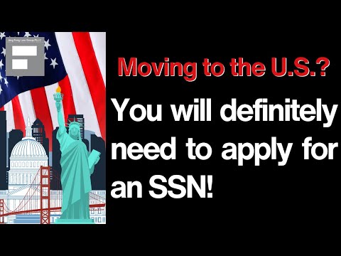 If you're a new US immigrant, you need to apply for SSN!