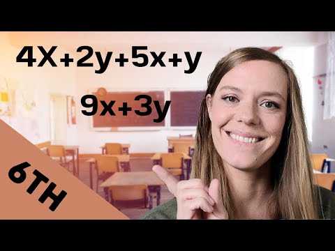 SIMPLIFY EXPRESSIONS [Combine Like Terms] 6th Grade Math