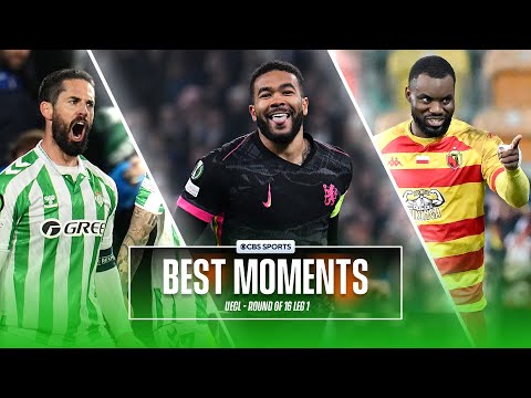 Pululu Bicycle, Reece BANGER | ALL GOALS from Round of 16 Leg 1 🤯🔥 | UECL Best Moments | CBS Sports