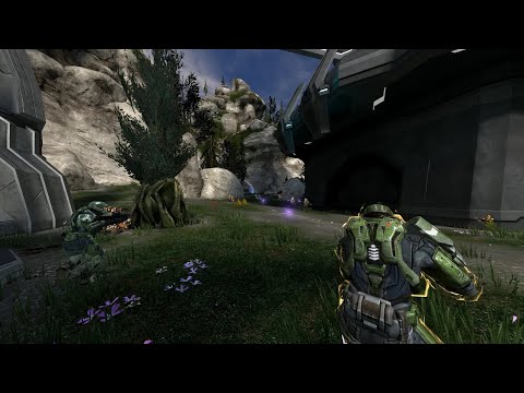 UNSC assault the COVENANT on Installation 04 - HALO REACH AI BATTLE