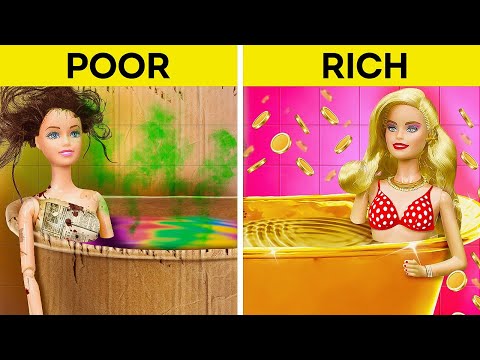 Extreme Rich Vs Poor Room makeover 🎨💡Decor Crafts By ChiLaLa, La La Life & La La Life Games💜