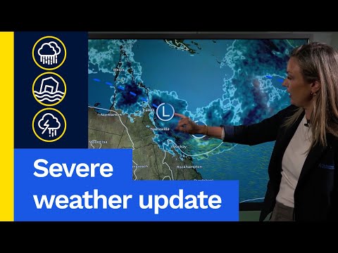 Severe Weather Update 29 Jan 2025: Tropical low & heavy rain impacting the Nth Tropical Qld Coast