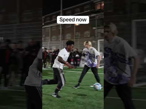 Has @IShowSpeed got better at football? #speed #ishowspeed #football #soccer